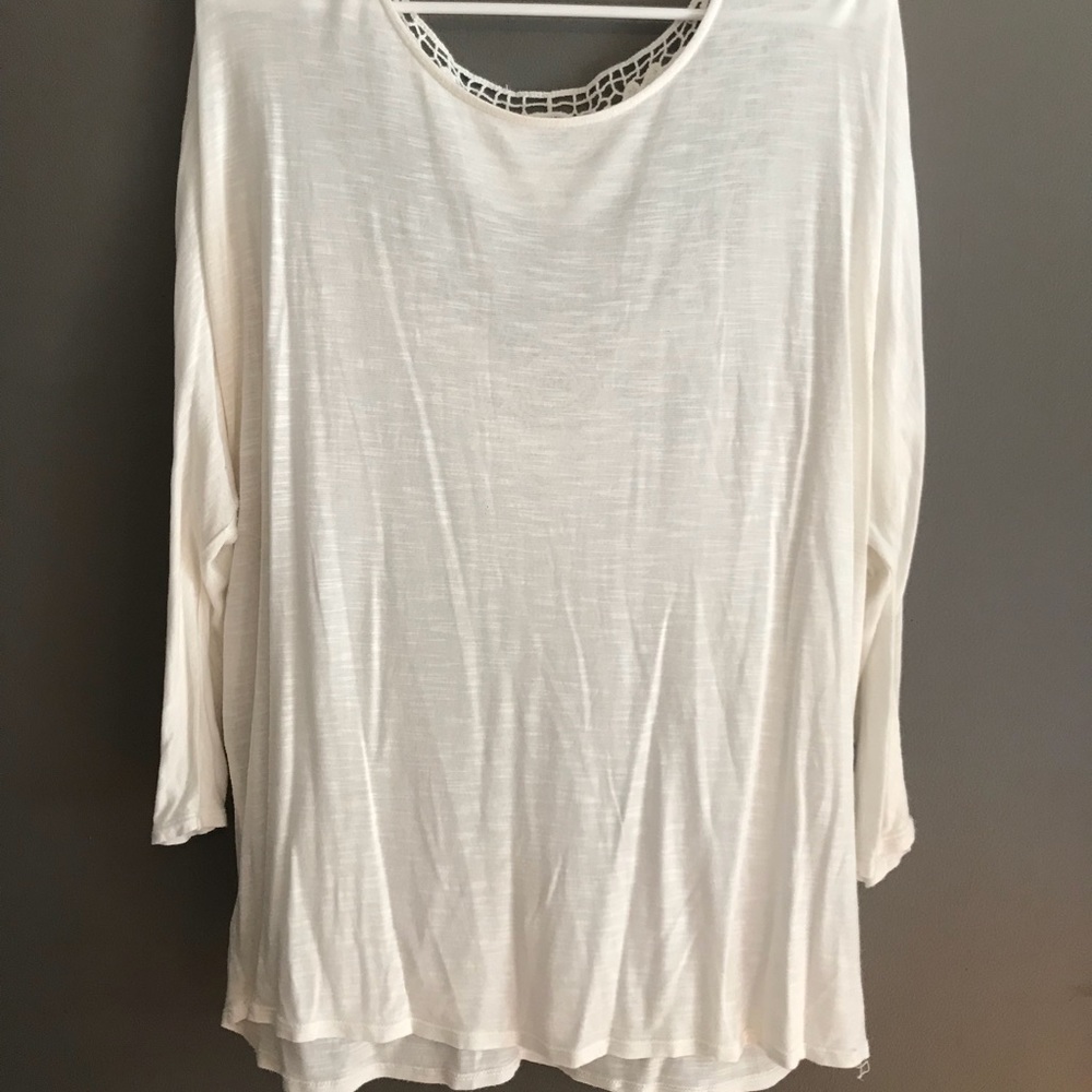Dressed up white tee